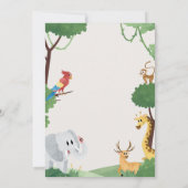 ベビーシャワー招待状 招待状 (裏面)