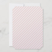 ベビーシャワー招待状 招待状 (裏面)