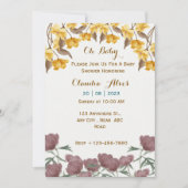 ベビーシャワー招待状 招待状 (正面)