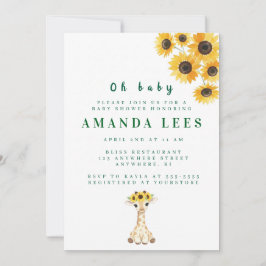 ベビーシャワー招待状 招待状