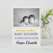 ベビーシャワー招待状 招待状 (スタンド正面)