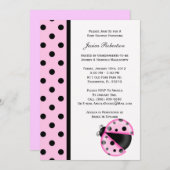 ベビーシャワー招待状 招待状 (正面/裏面)