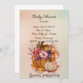 ベビーシャワー招待状 招待状 (正面/裏面)