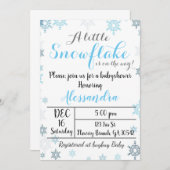 ベビーシャワー招待状 招待状 (正面/裏面)