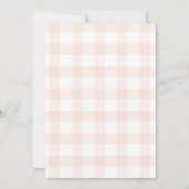 ベビーシャワー招待状 招待状 (裏面)