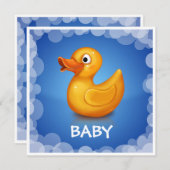 ベビーシャワー招待状 招待状 (正面/裏面)