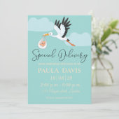 ベビーシャワー招待状 招待状 (スタンド正面)