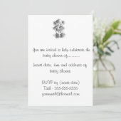 ベビーシャワー招待状 招待状 (スタンド正面)