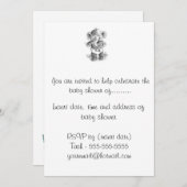 ベビーシャワー招待状 招待状 (正面/裏面)