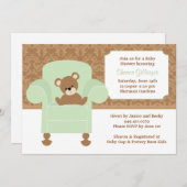 ベビーシャワー招待状 招待状 (正面/裏面)