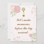 ベビーシャワー招待状 招待状 (裏面)