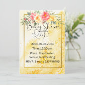 ベビーシャワー招待状 招待状 (スタンド正面)