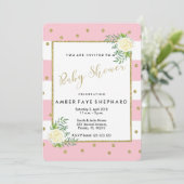ベビーシャワー招待状,新生児,ウェルカムパーティー 招待状 (スタンド正面)