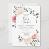 ベビーシャワー招待状 案内状 (正面)
