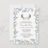 ベビーシャワー招待状 男の子, ラスティック 招待状 (正面)