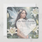 ベビーシャワー招待状(GR) セーブザデート (正面)