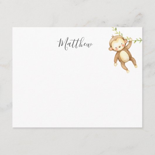 ベビーシャワー挿入カード エンクロージャーカード (正面)