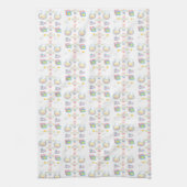 ベビーシャワー新生児キッチンハンドタオル キッチンタオル (縦)