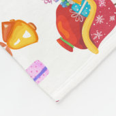 ベビーシャワー新生児ギフトラップキャンディベビーコテージ フリースブランケット (角)