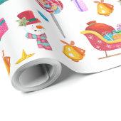 ベビーシャワー新生児ギフトラップ ラッピングペーパー (ロールコーナー)