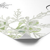 ベビーシャワー歓迎サインによるクリスマスドライブ ポスター (角)