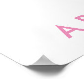 ベビーシャワー歓迎ポスター ポスター (角)