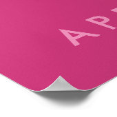 ベビーシャワー歓迎ポスター ポスター (角)