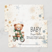 ベビーシャワー水の色テディベアパーティー