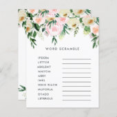 ベビーシャワー水カラーフローラゲエレガントーム (正面/裏面)