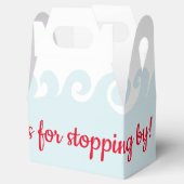 ベビーシャワー水泳鯨切妻用箱 フェイバーボックス (オープン)