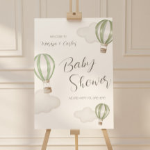 ベビーシャワー熱風船男女兼用