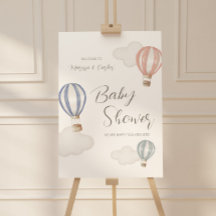 ベビーシャワー熱風船男女兼用