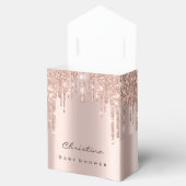 ベビーシャワー甘い足ドリップバラグリッターVlush フェイバーボックス (オープン)