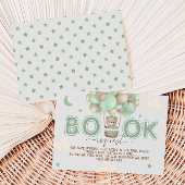 ベビーシャワー用のテディベアベビー エンクロージャーカード