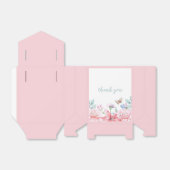 ベビーシャワー用の水彩蝶お好みボックス フェイバーボックス (折り畳みなし)