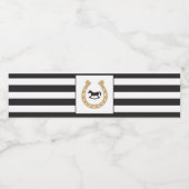 ベビーシャワー用ダービードリンク飲料ラベル ペットボトルラベル (シングルラベル)