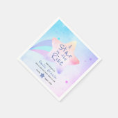 ベビーシャワー用ナプキン | ライジングスターテーマ スタンダードカクテルナプキン (角)