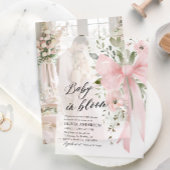 ベビーシャワー用フォトカード招待状 招待状