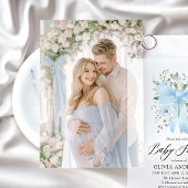 ベビーシャワー用フォトカード招待状 招待状