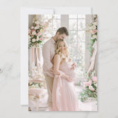 ベビーシャワー用フォトカード招待状 招待状 (正面)