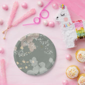 ベビーシャワー用ボヘミアフローラ紙プレート ペーパープレート (パーティー)