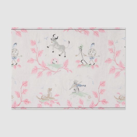 ベビーシャワー用ラッピング紙 薄葉紙 (正面)