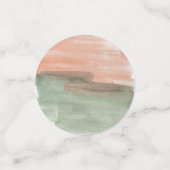 ベビーシャワー用開花包装紙のベビー コンフェッティ (スモール正面)