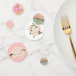 ベビーシャワー用開花包装紙のベビー コンフェッティ