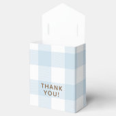 ベビーシャワー男の子ベアーサンキュー フェイバーボックス (オープン)