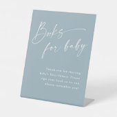 ベビーシャワー男の赤ちゃんの台本 台座サイン (正面)