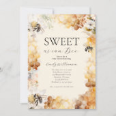 ベビーシャワー男女兼用が甘い 招待状 (正面)