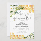 ベビーシャワー男女兼用が甘い 招待状 (正面)