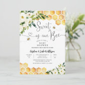 ベビーシャワー男女兼用が甘い 招待状 (スタンド正面)