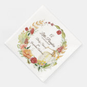 ベビーシャワー男女兼用秋カボチャフローラアート (コーナー)